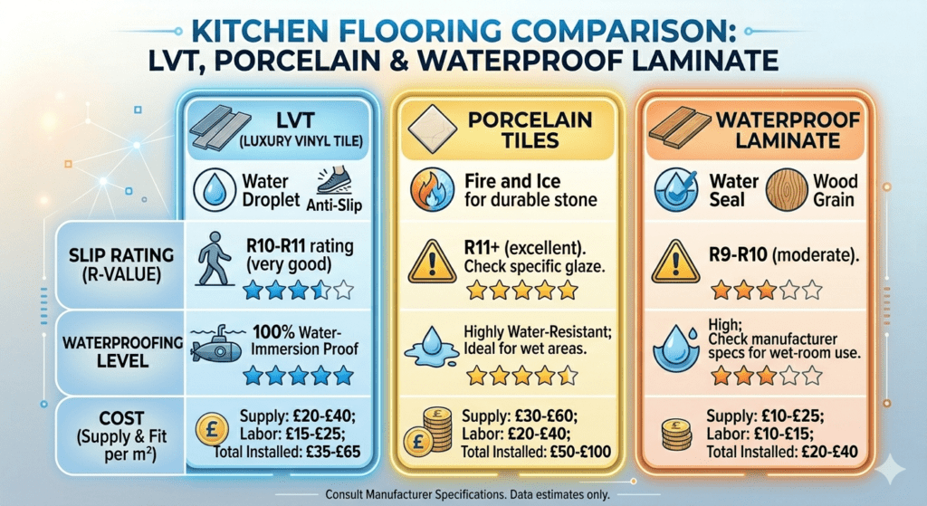 Wolverhampton kitchen flooring compression experts. Durable, stylish options for your home. Free quotes! #kitchenflooring #Wolverhampton #homeimprovement Location: Wolverhampton, United Kingdom
